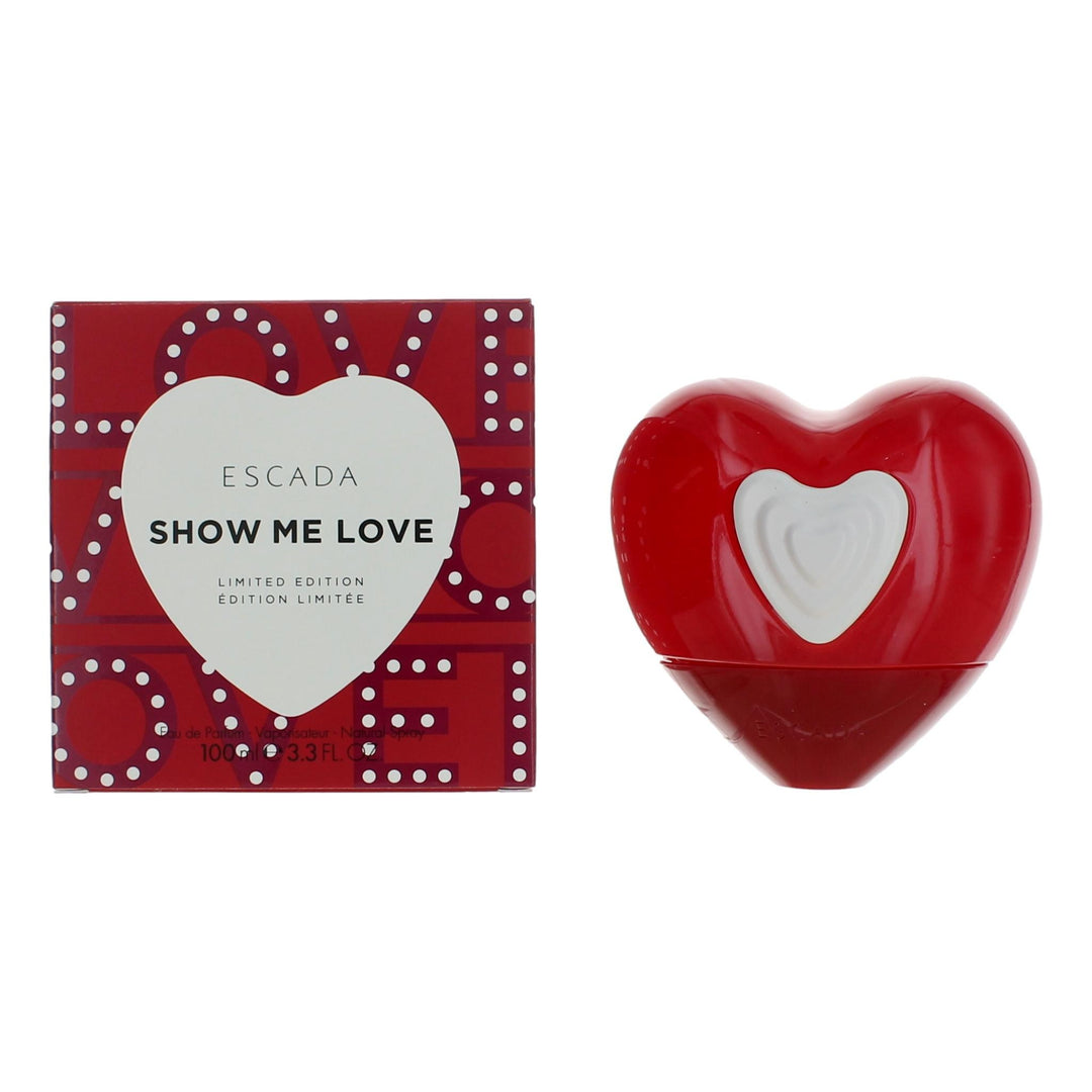 Show Me Love Limited Edition By Escada, 3.3 Oz Edp Spray For Women