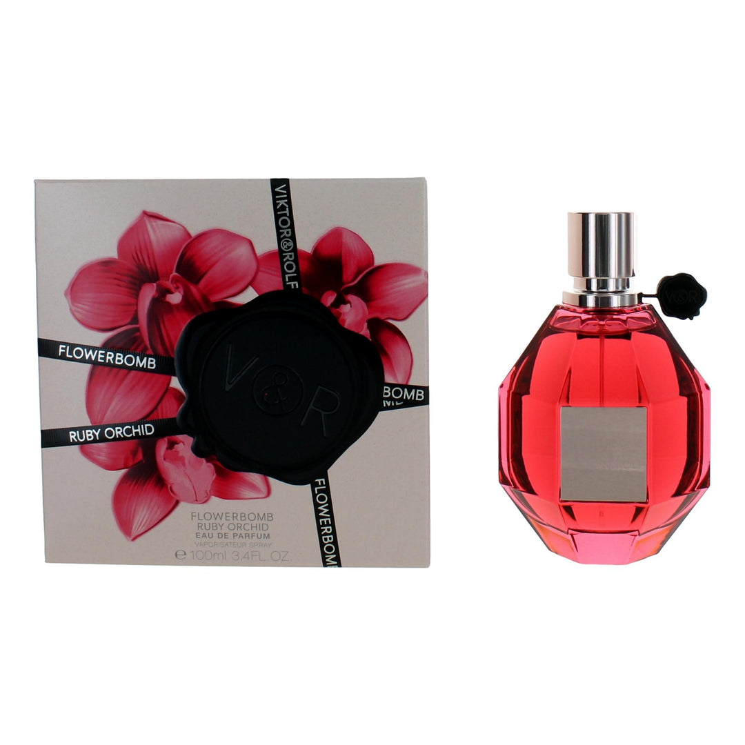 Flowerbomb Ruby Orchid By Viktor & Rolf, 3.4 Oz Edp Spray For Women - Rochan Shop