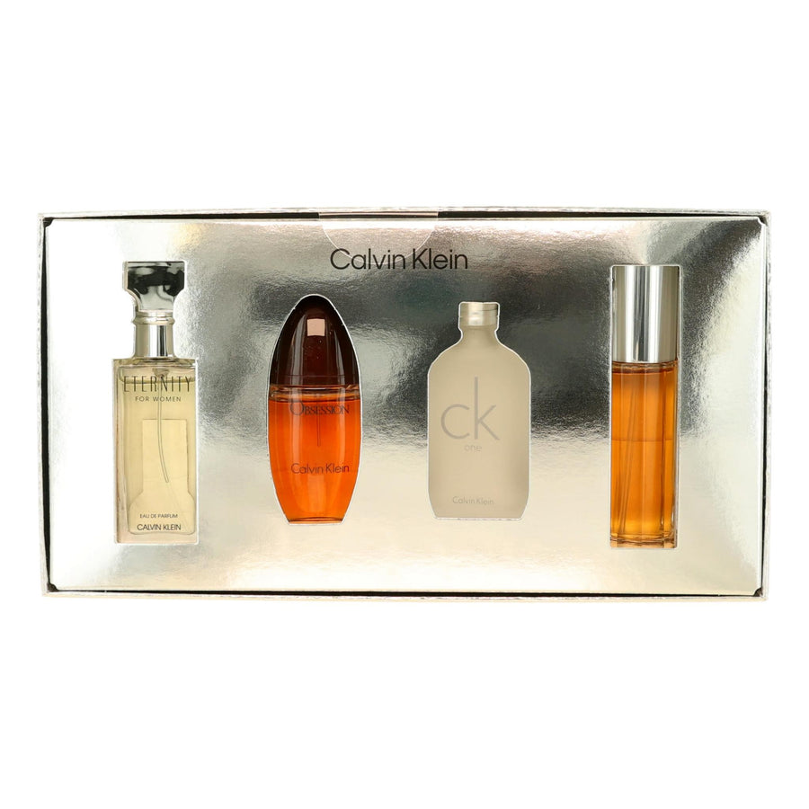 Calvin Klein By Calvin Klein, 4 Piece Mini Variety Set For Women - Rochan Shop