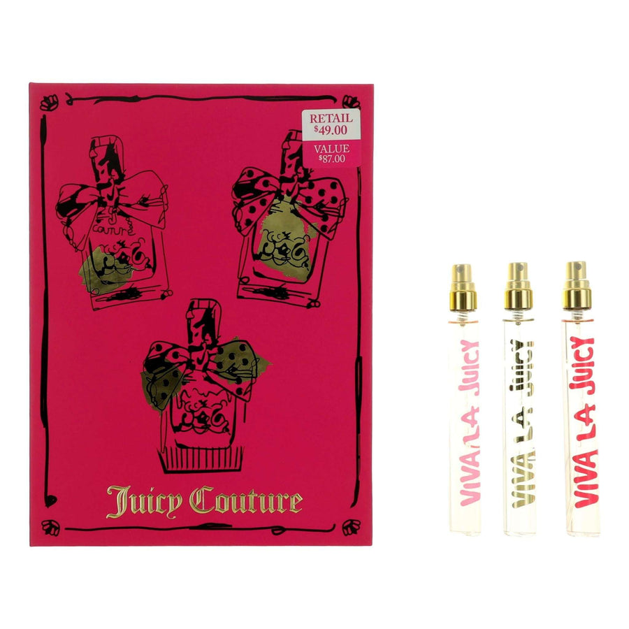 Juicy Couture By Juicy Couture, 3 Piece Variety Coffret Set For Women - Rochan Shop