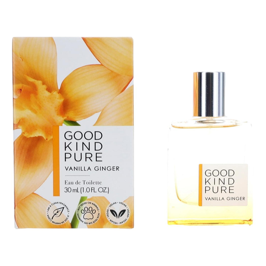 Good Kind Pure Vanilla Ginger By Coty, 1 Oz Edt Spray For Women