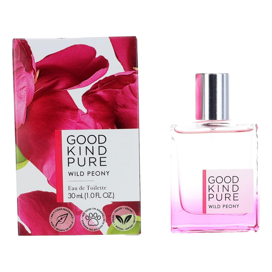 Good Kind Pure Wild Peony By Coty, 1 Oz Edt Spray For Women