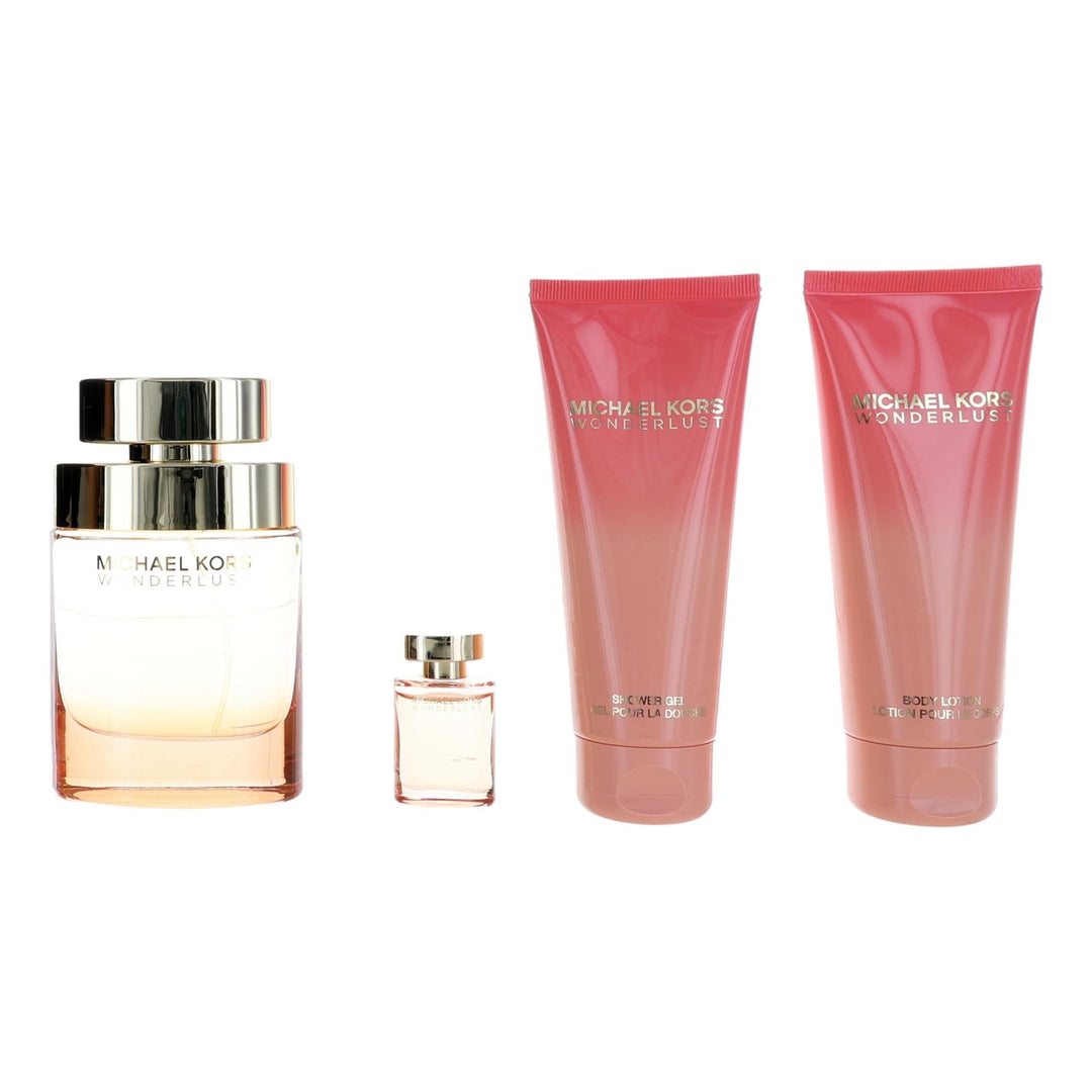 Wonderlust By Michael Kors, 4 Piece Set For Women