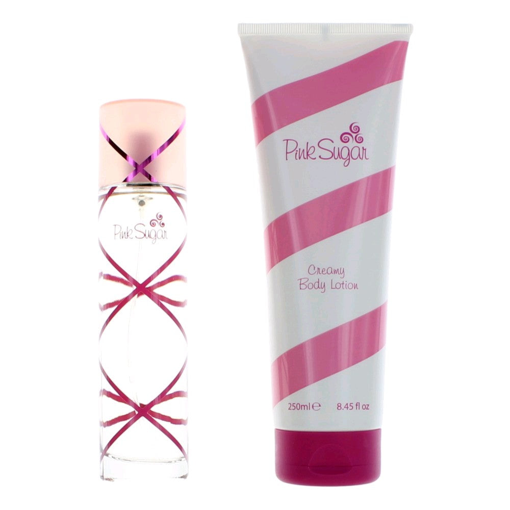 Pink Sugar By Aquolina, 2 Piece Gift Set For Women