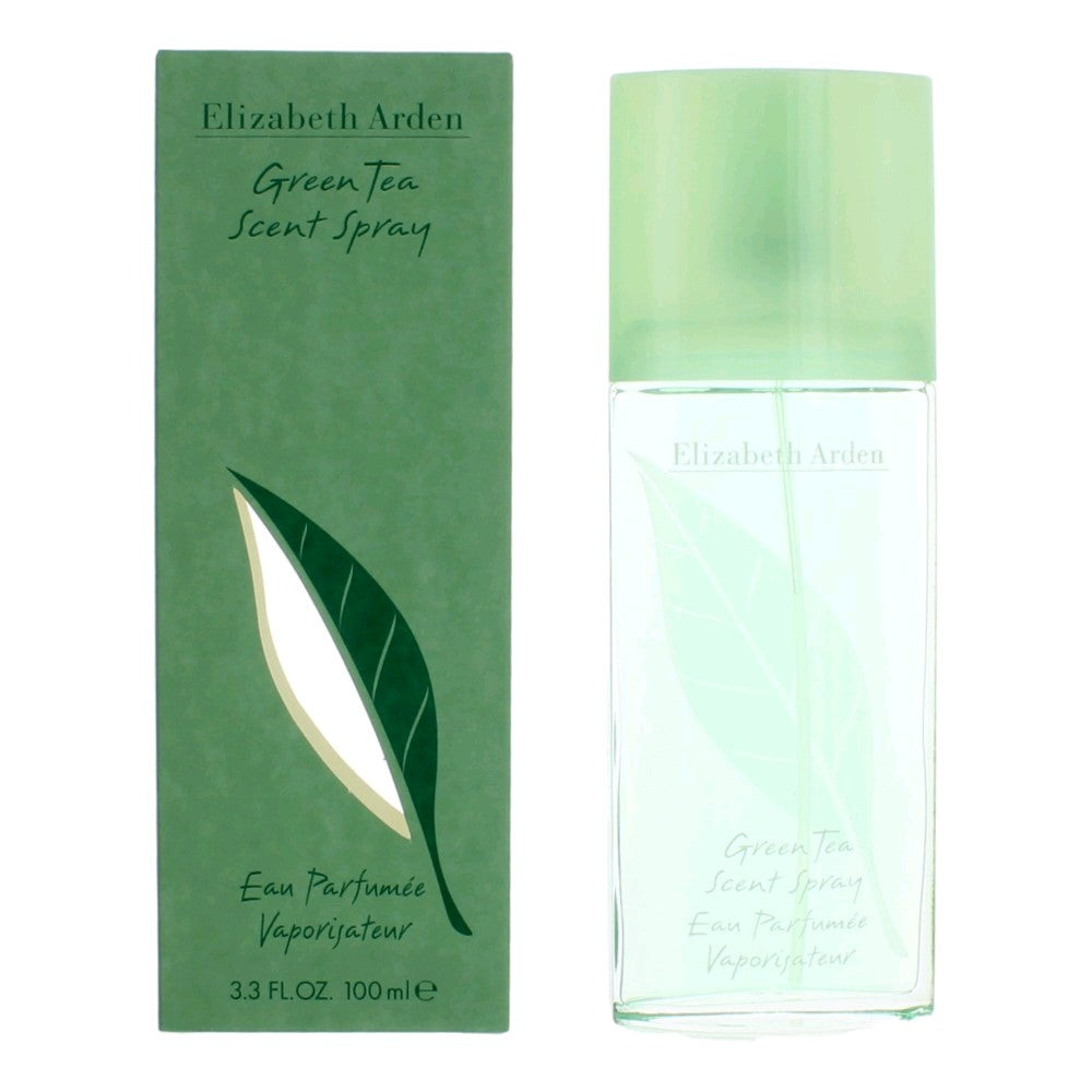 Green Tea By Elizabeth Arden, 3.3 Oz Eau Parfumee Spray For Women