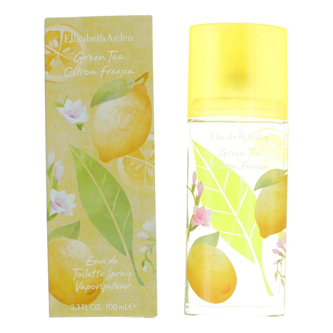 Green Tea Citron Freesia By Elizabeth Arden, 3.3 Oz Edt Spray Women