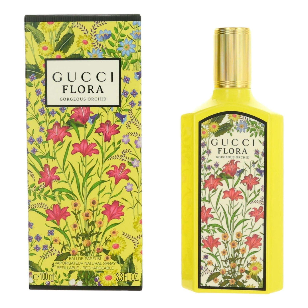 Flora Gorgeous Orchid By Gucci, 3.3 Oz Edp Spray For Women - Rochan Shop