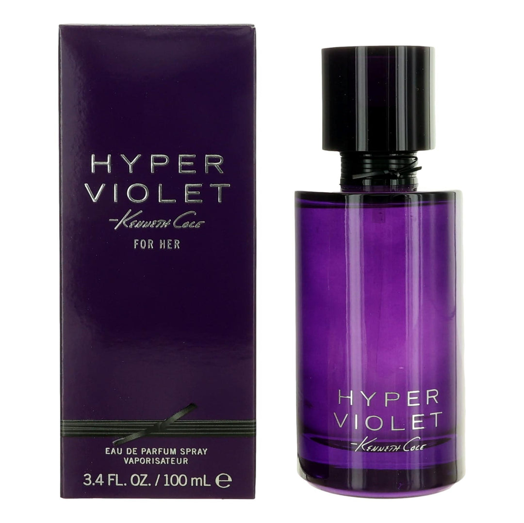 Kenneth Cole Hyper Violet By Kenneth Cole, 3.4 Oz Edp Spray For Women