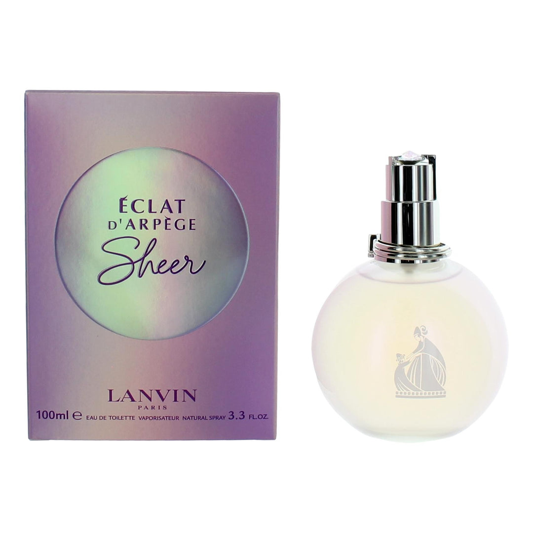 Elat D'arpege Sheer By Lanvin, 3.3 Oz Edt Spray For Women