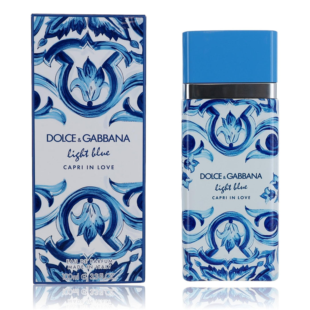 Light Blue Capri In Love By Dolce &amp; Gabbana, 3.3oz Edp Spray Women