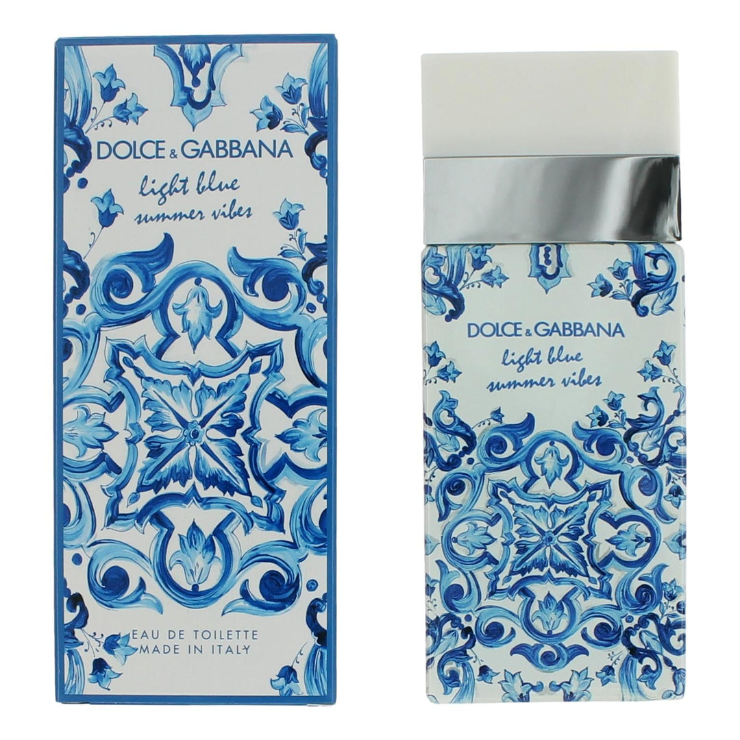 Light Blue Summer Vibes By Dolce & Gabbana, 3.3 Oz Edt Spray For Women