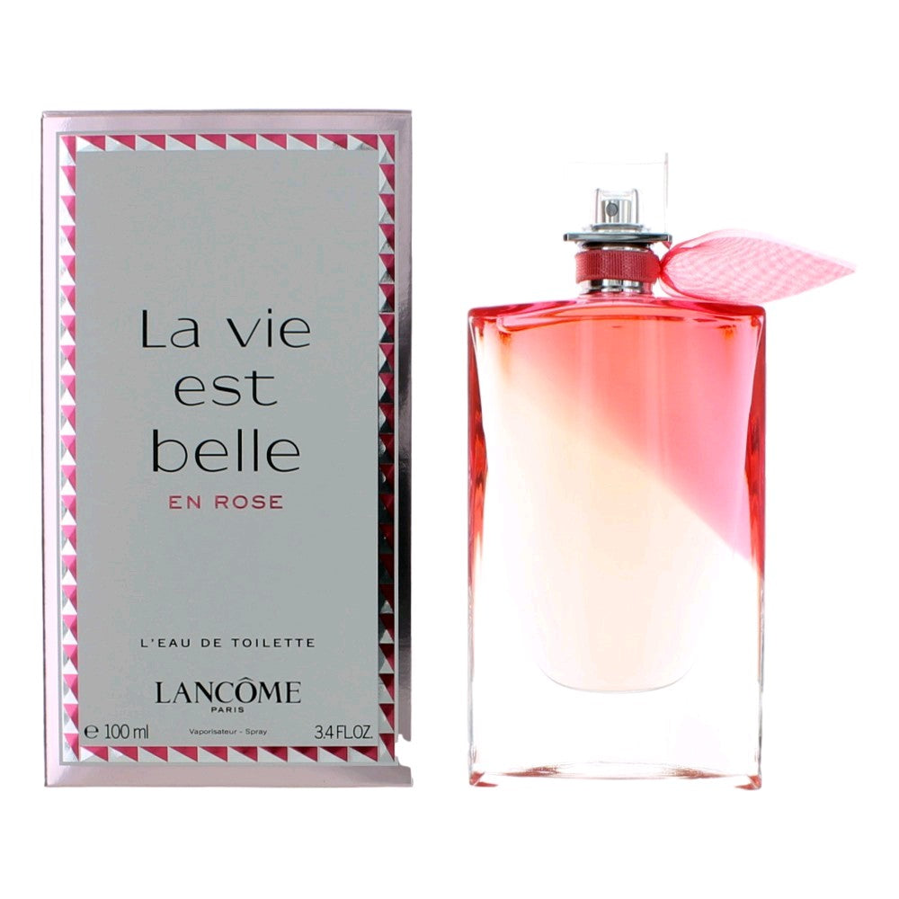 La Vie Est Belle En Rose By Lancome, 3.4 Oz Edt Spray For Women