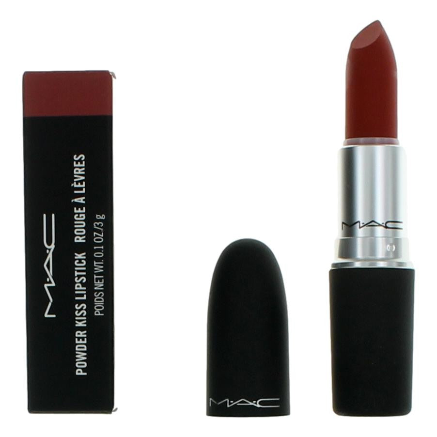 Mac Powder Kiss Lipstick By Mac, .1 Oz Lipstick 316 Devoted To Chili