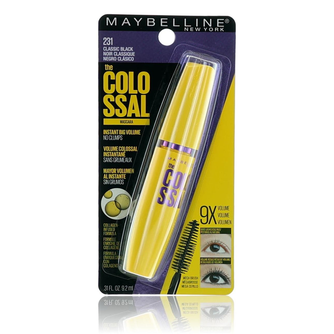 Maybelline The Colossal Mascara, 0.31oz Mascara 231 Classic Black