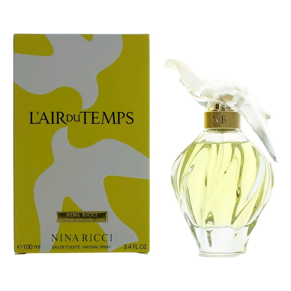 L'air Du Temps By Nina Ricci, 3.4 Oz Edt Spray For Women