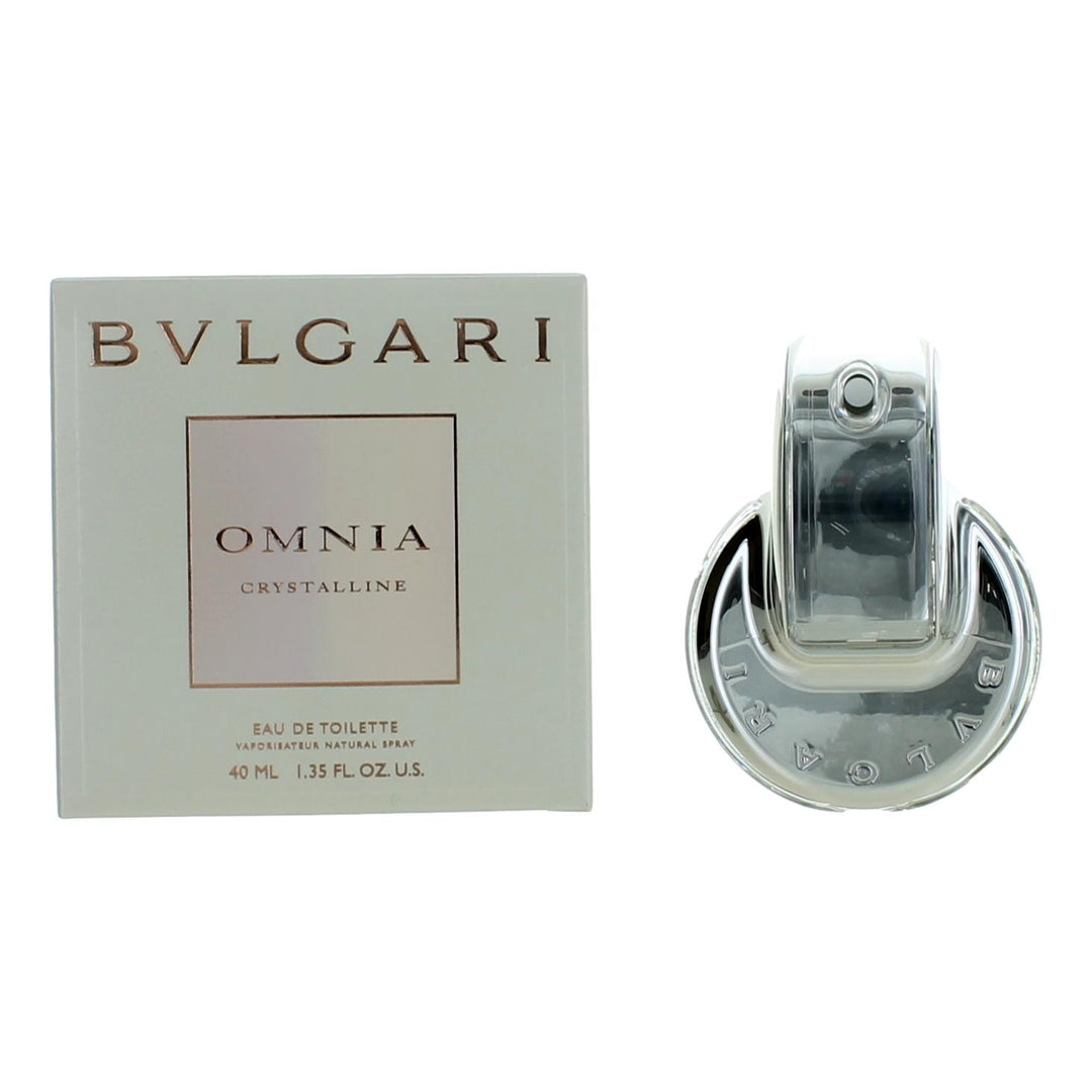 Omnia Crystalline By Bvlgari, 1.35 Oz Edt Spray For Women