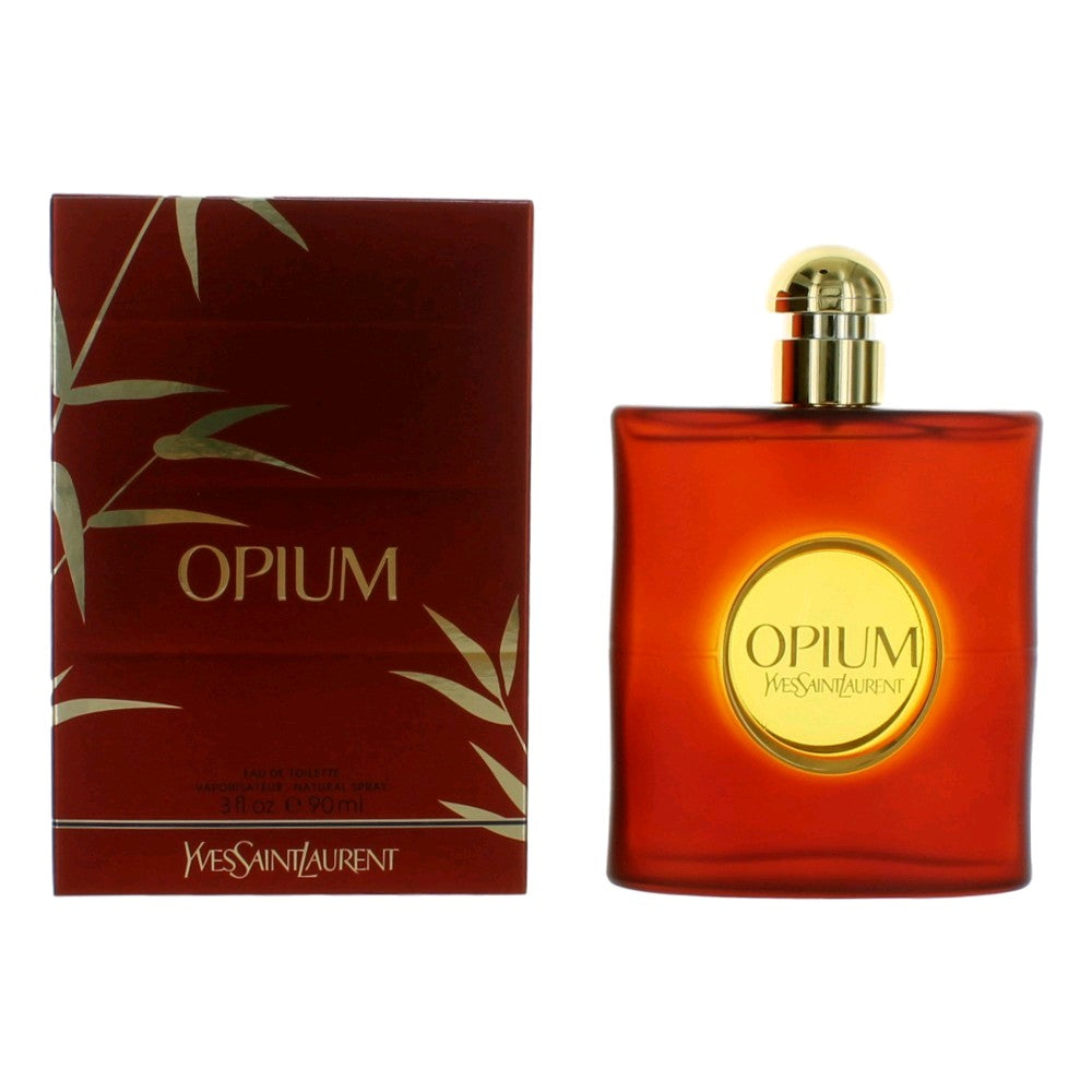 Opium By Yves Saint Laurent, 3 Oz Edt Spray For Women