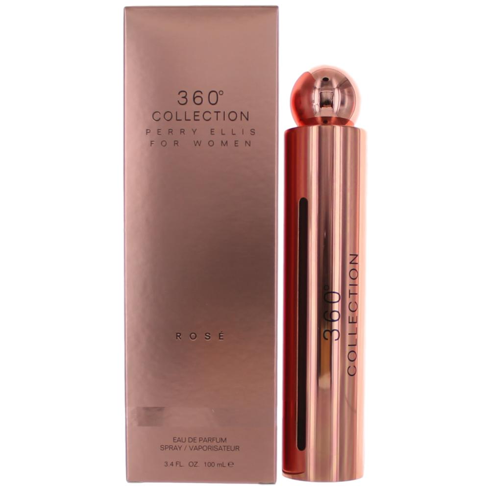 Perry Ellis 360 Collection Rose By Perry Ellis, 3.4 Oz Edp Spray Women - Rochan Shop