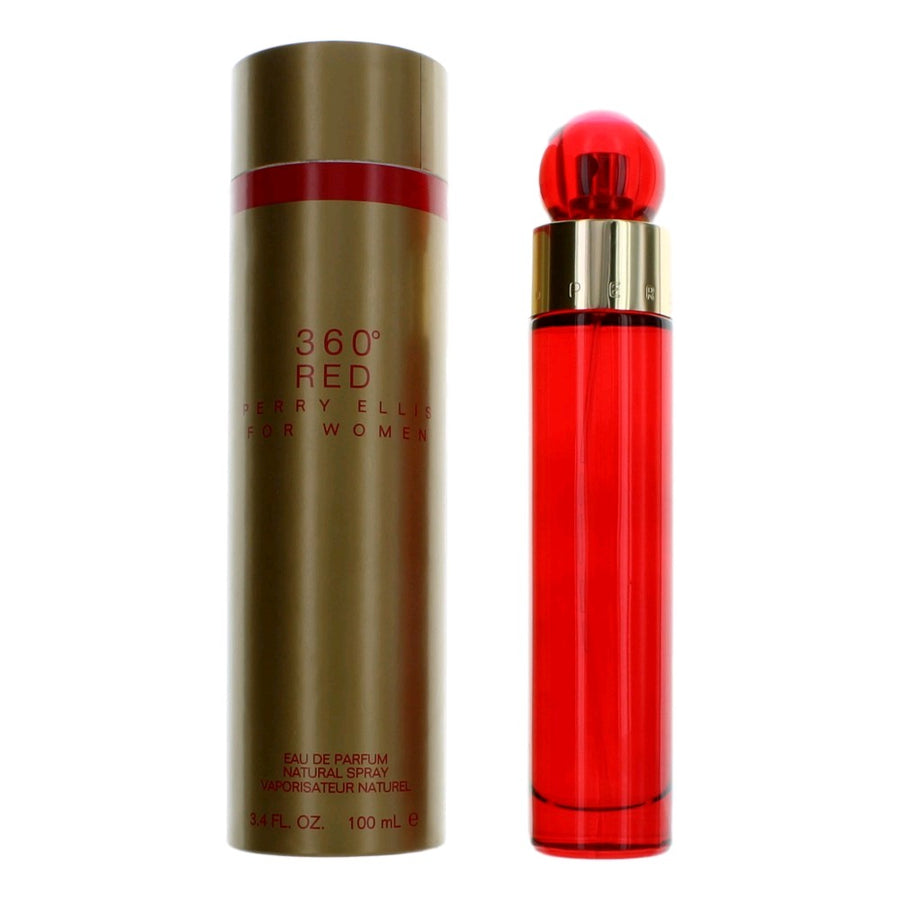 Perry Ellis 360 Red By Perry Ellis, 3.4 Oz Edp Spray For Women - Rochan Shop