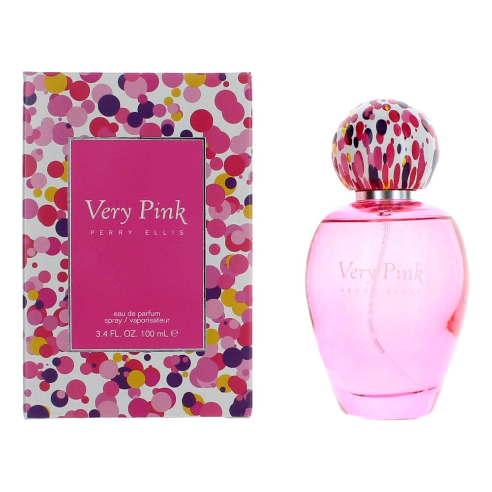 Very Pink By Perry Ellis, 3.4 Oz Edp Spray For Women