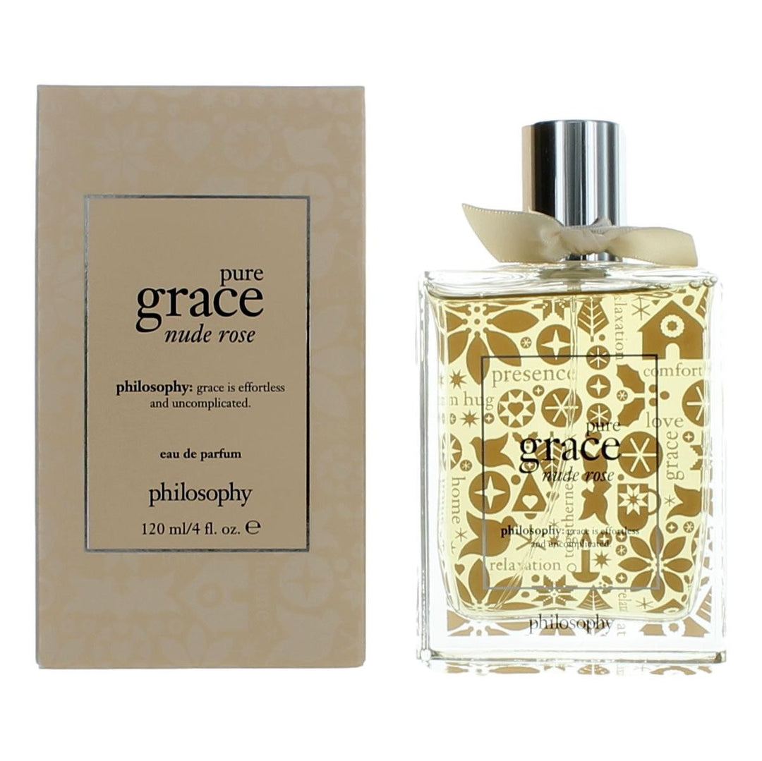 Pure Grace Nude Rose By Philosophy, 4 Oz Edp Spray For Women