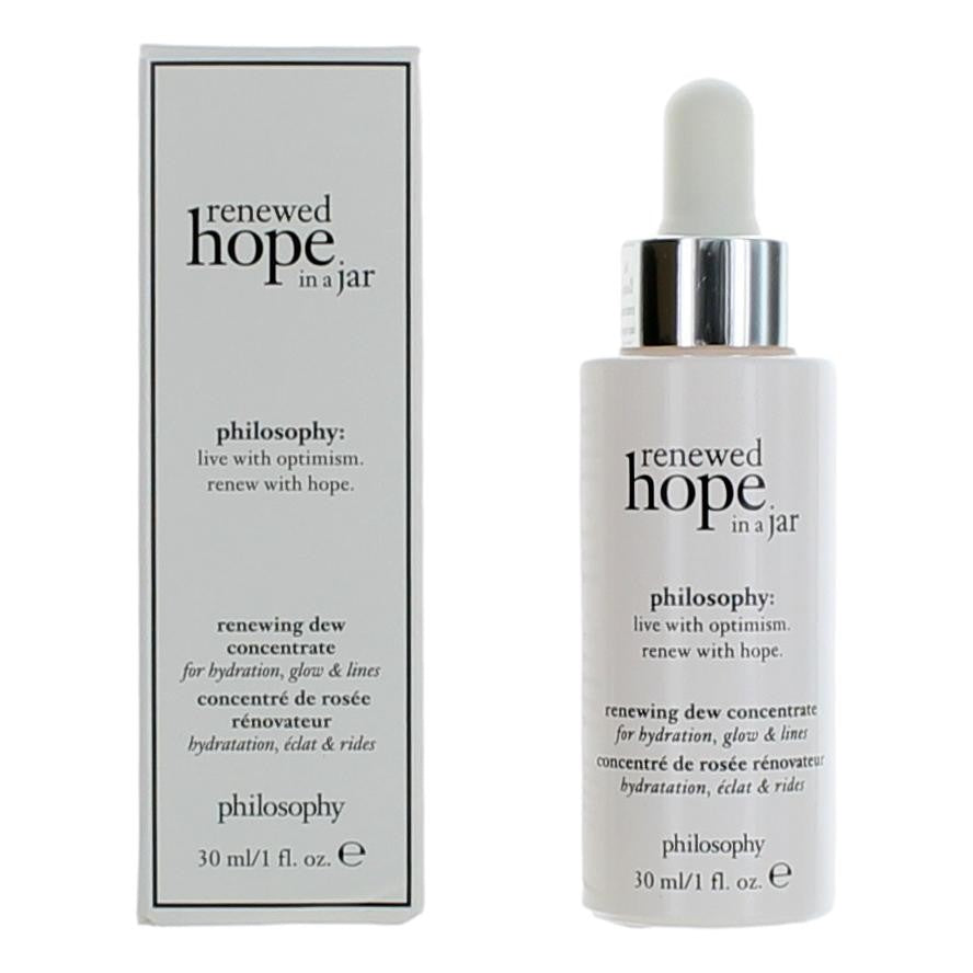 Renewed Hope In A Jar By Philosophy, 1oz Renewing Dew Concentrate For Unisex