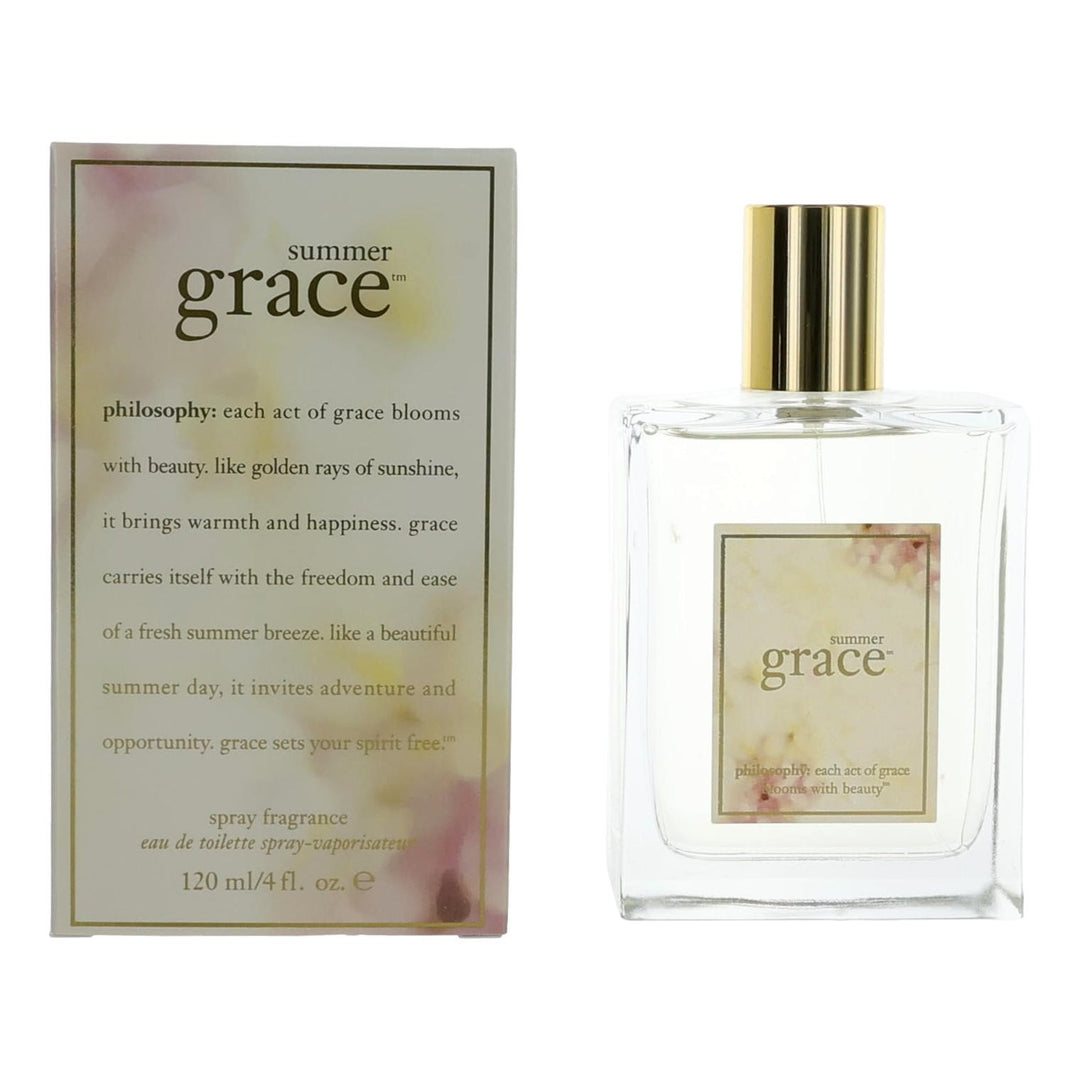 Summer Grace By Philosophy, 4 Oz Edt Spray For Women