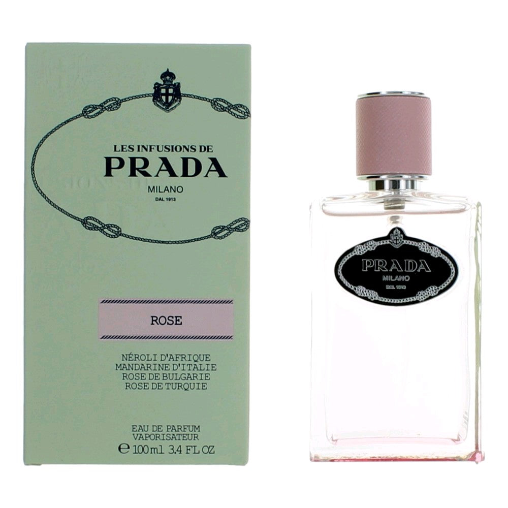 Prada Milano Infusion De Rose By Prada, 3.4 Oz Edp Spray For Women - Rochan Shop