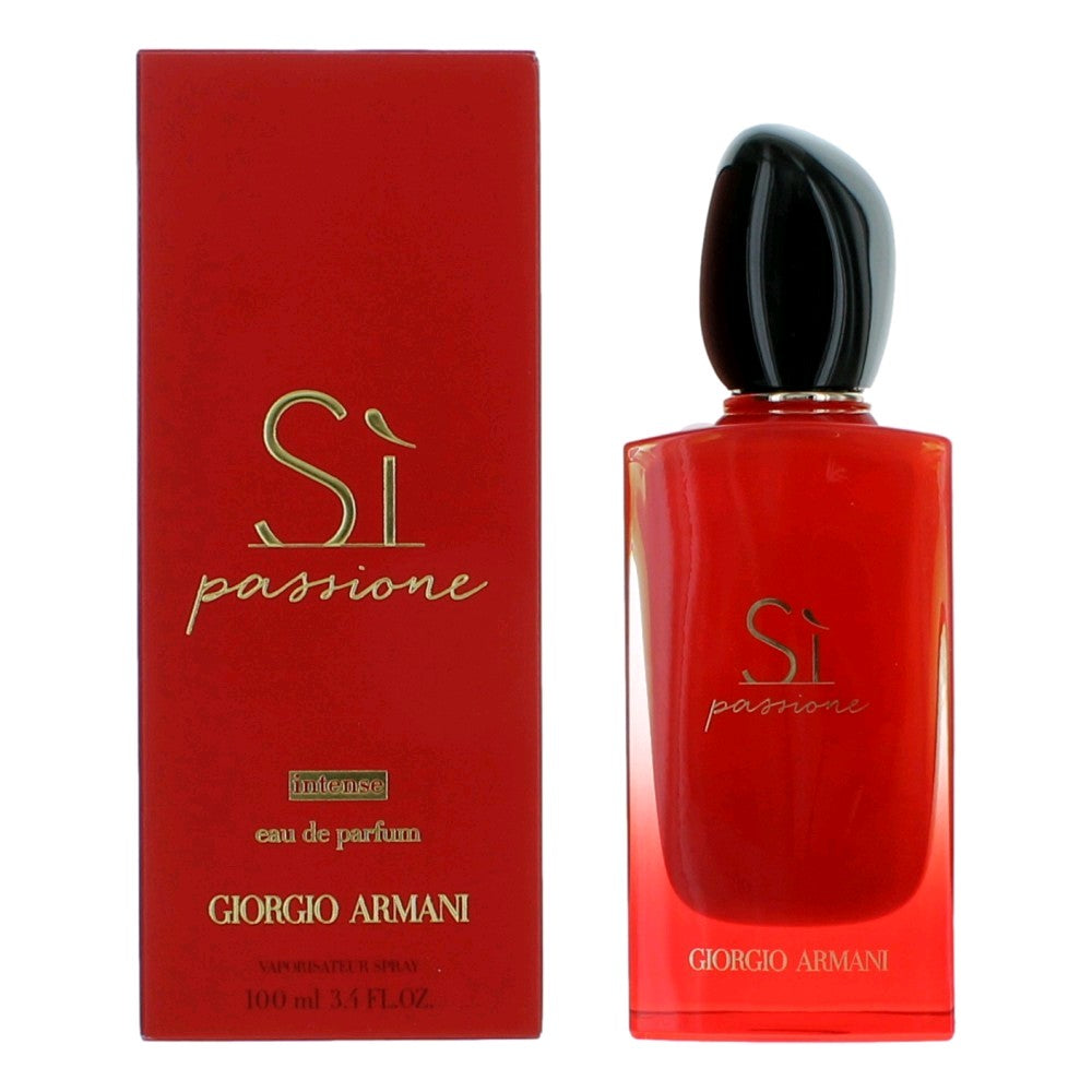 Si Passione Intense By Giorgio Armani, 3.4 Oz Edp Spray For Women