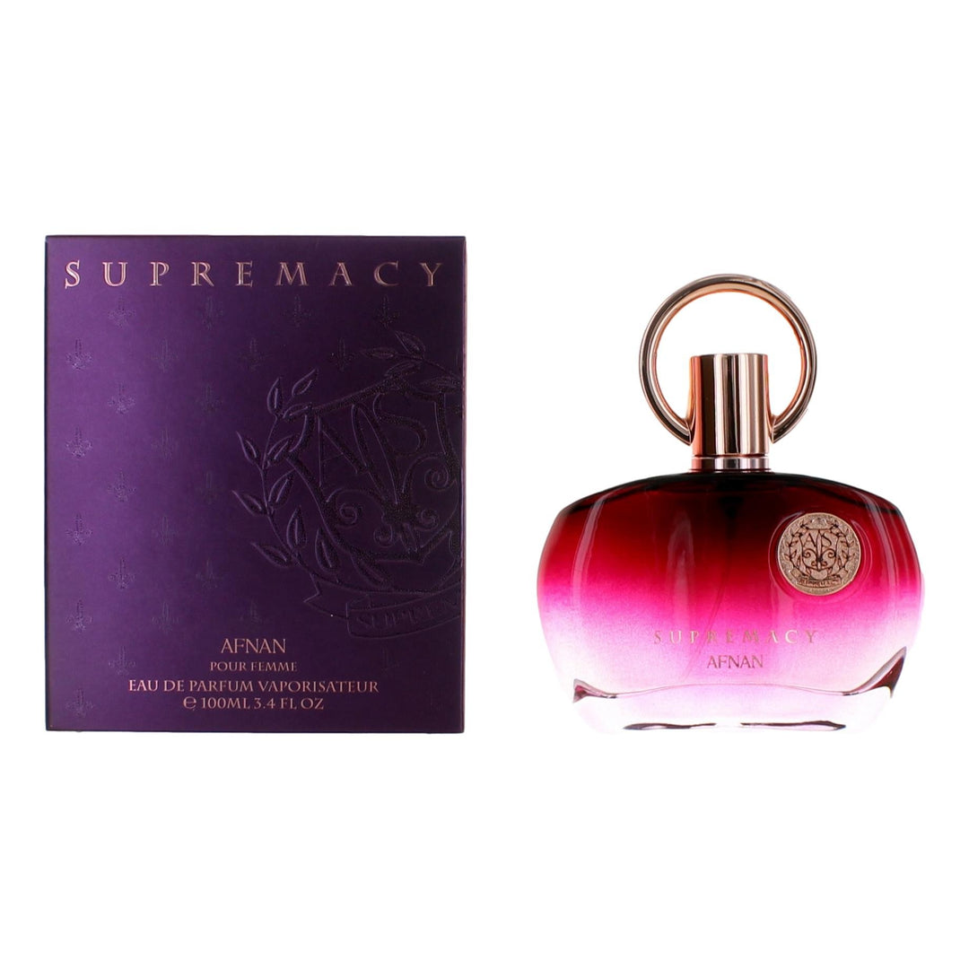 Supremacy Purple By Afnan, 3.4 Oz Edp Spray For Women