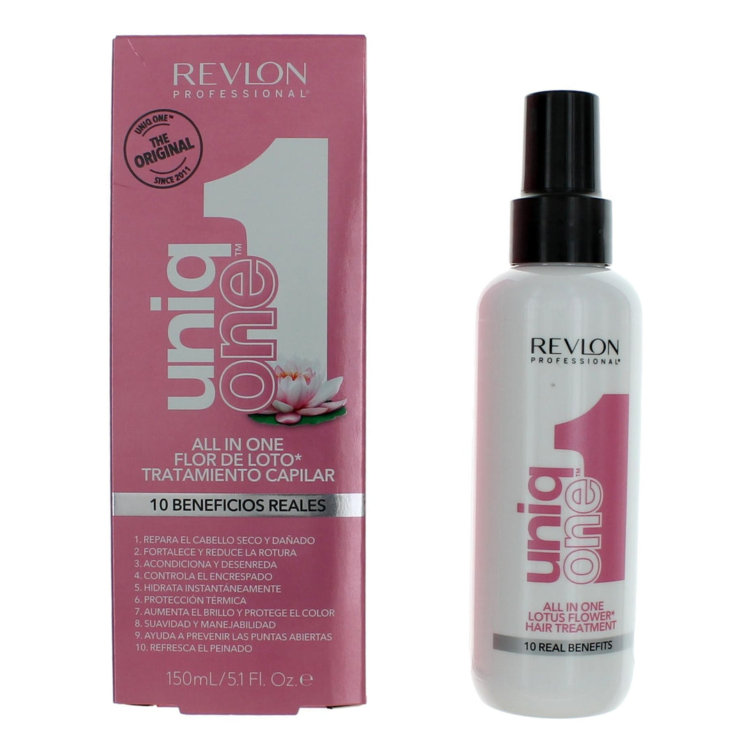 Uniq One All In One Lotus Flower Hair Treatment By Revlon, 5.1oz Hair Treatment