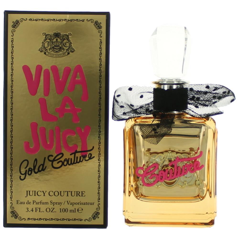 Viva La Juicy Gold Couture By Juicy Couture, 3.4 Oz Edp Spray Women - Rochan Shop