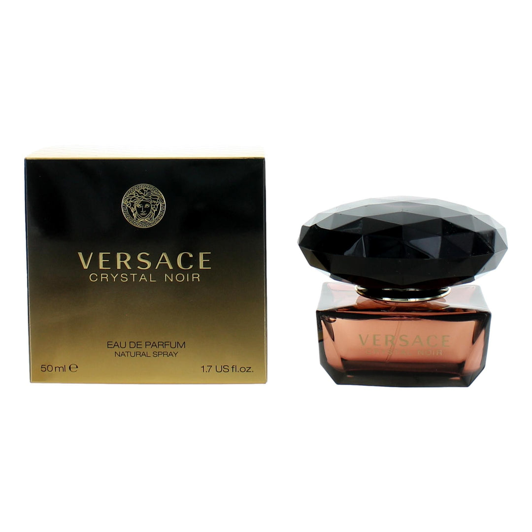 Versace Crystal Noir By Versace, 1.7 Oz Edp Spray For Women