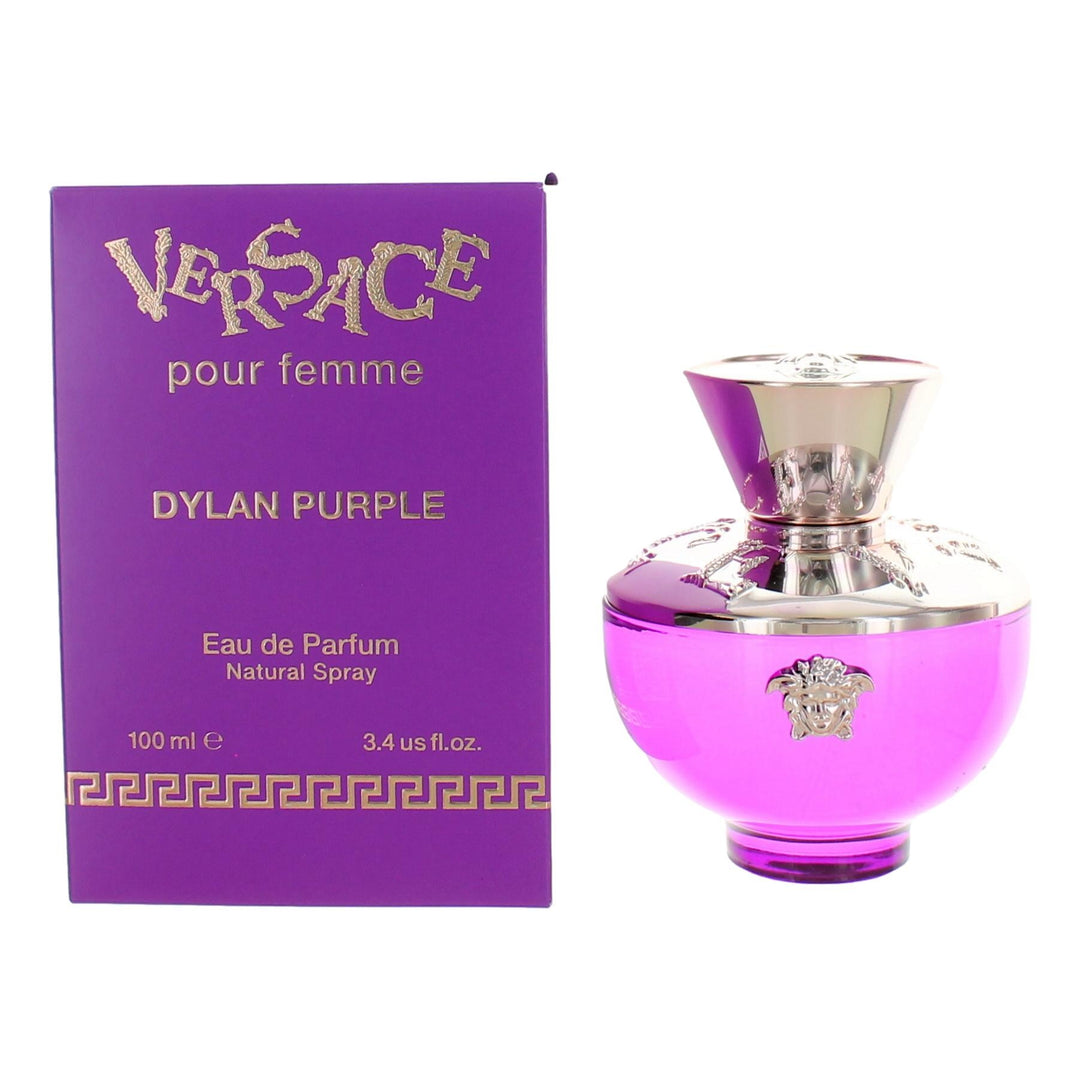 Versace Dylan Purple By Versace, 3.4 Oz Edp Spray For Women