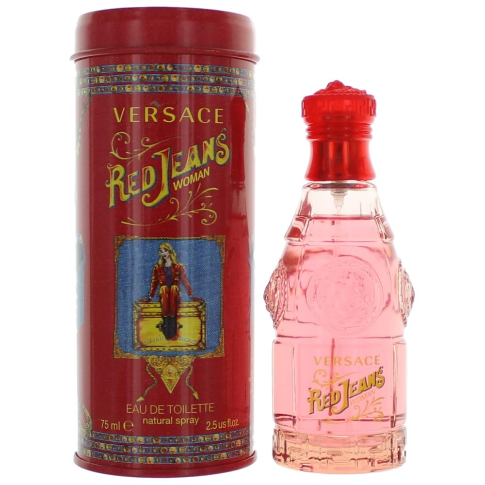 Red Jeans By Versace, 2.5 Oz Edt Spray For Women