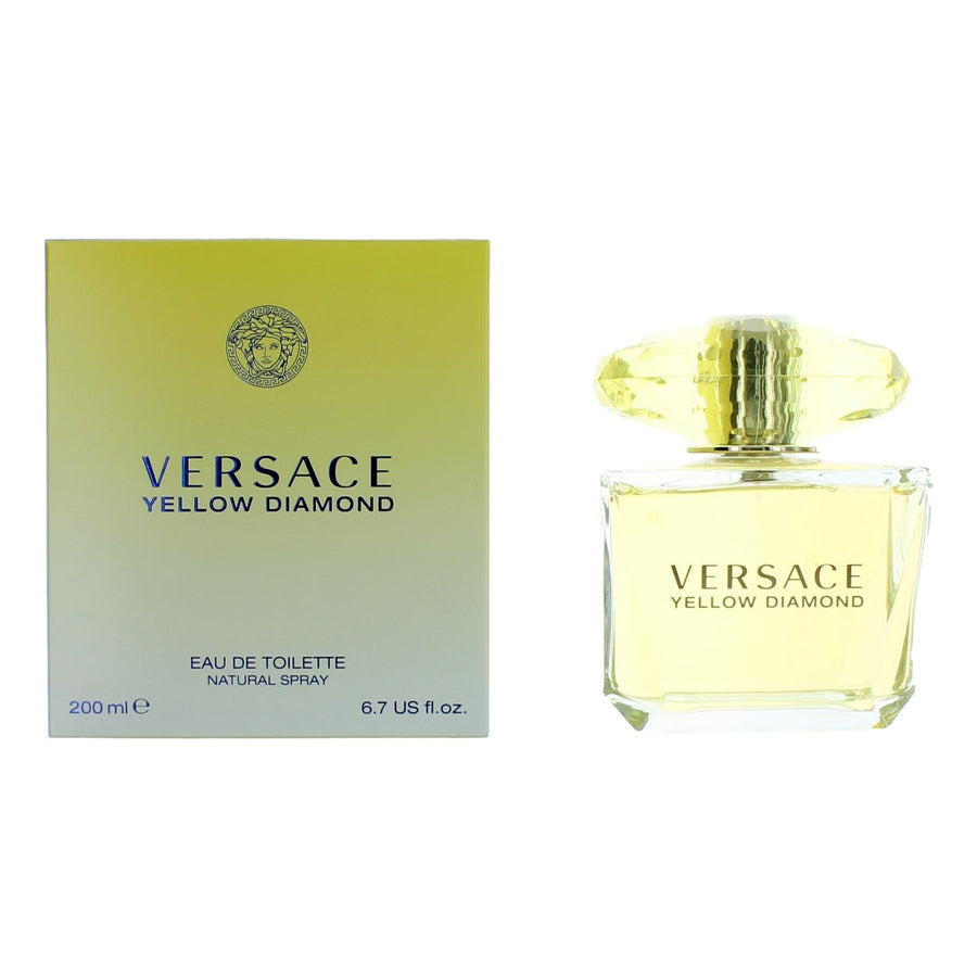 Versace Yellow Diamond By Versace, 6.7 Oz Edt Spray For Women - Rochan Shop