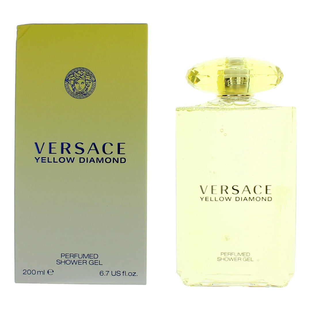 Versace Yellow Diamond By Versace, 6.7 Oz Shower Gel For Women