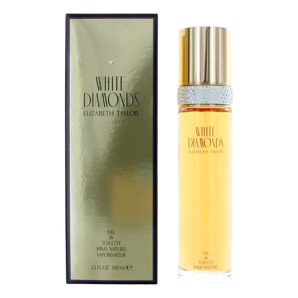 White Diamonds By Elizabeth Taylor, 3.3 Oz Edt Spray For Women