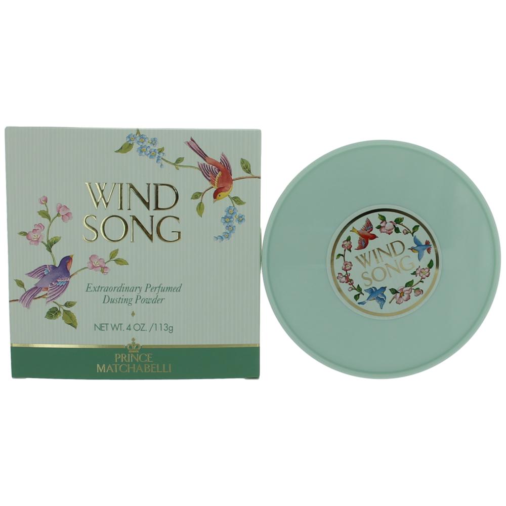 Wind Song By Prince Matchabelli, 4oz Extraordinary Perfumed Dusting Powder Women