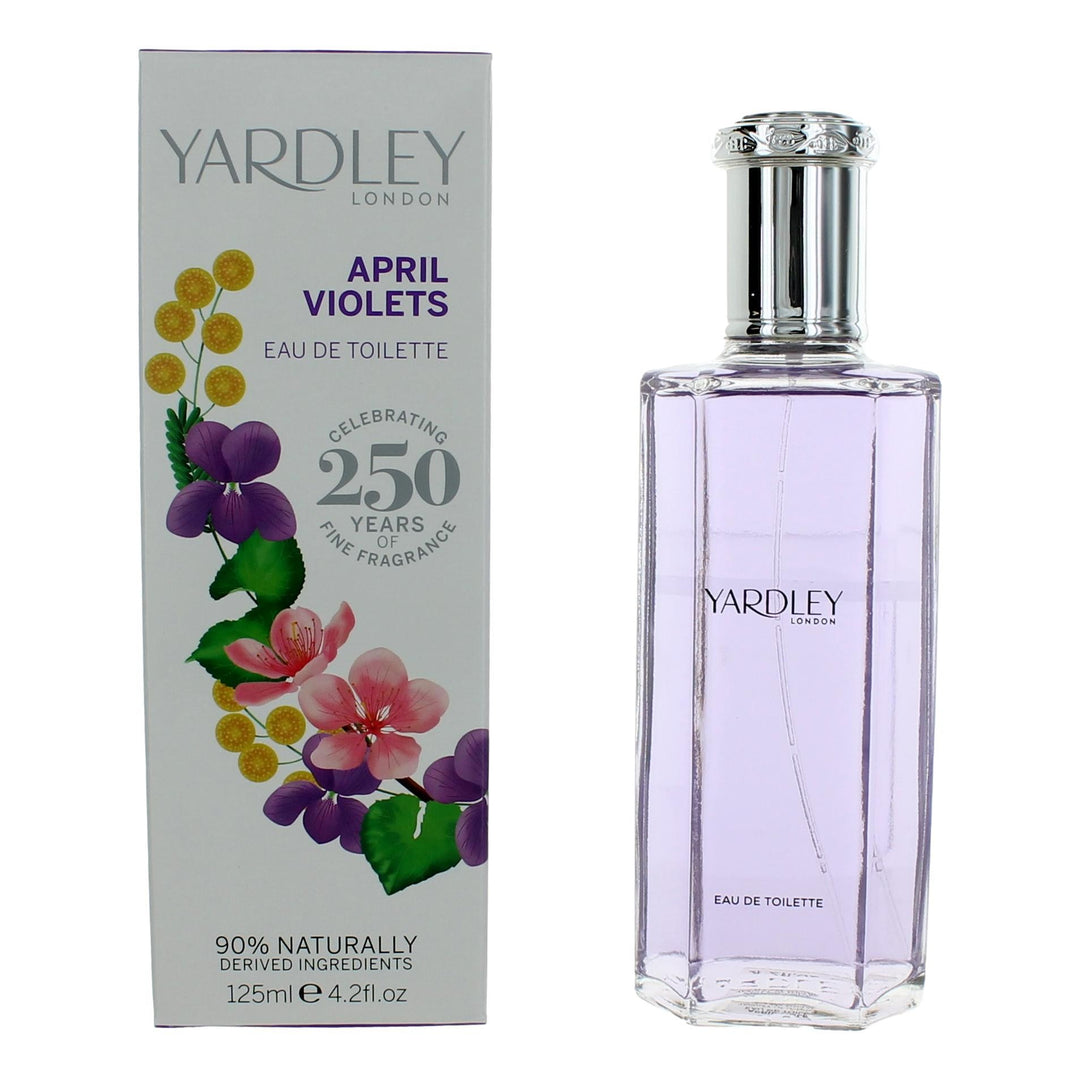 Yardley April Violets By Yardley Of London, 4.2 Oz Edt Spray For Women