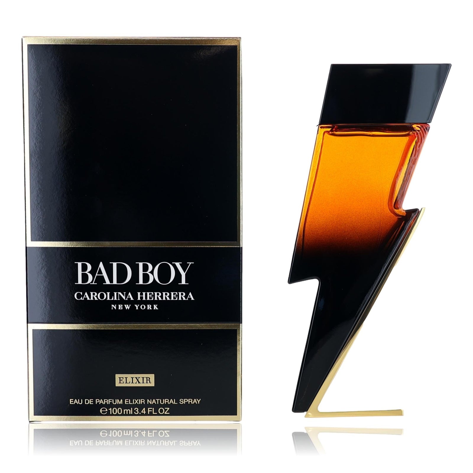 Bad Boy Elixir By Carolina Herrera, 3.4 Oz Edp Elixir Spray For Men - Rochan Shop