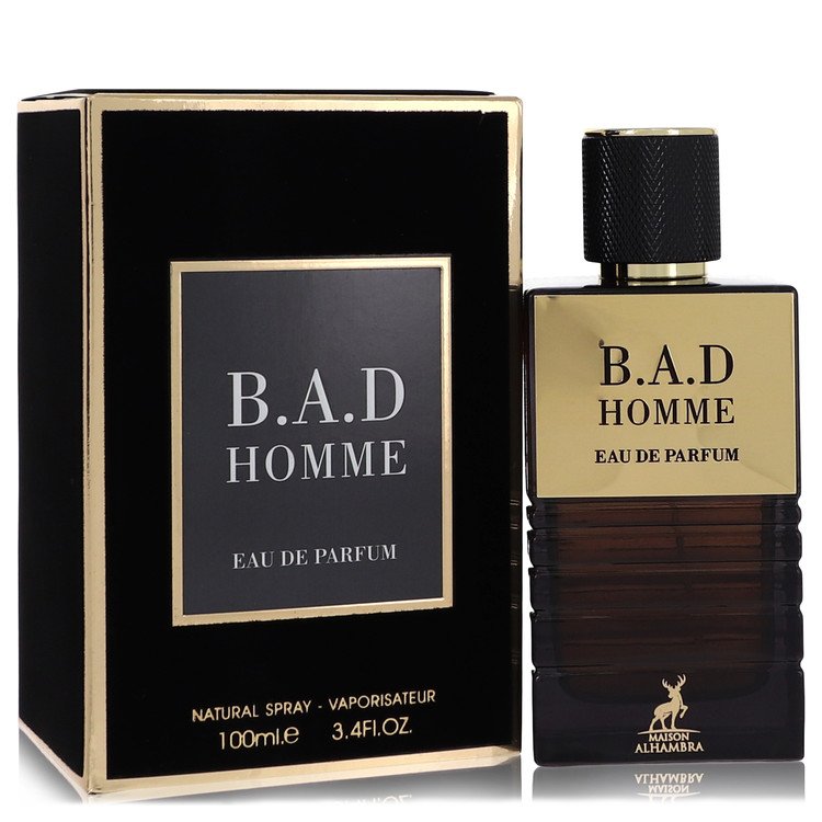 B.A.D Homme By Maison Alhambra Eau De Parfum Spray 3.4 Oz (Men) - Rochan Shop