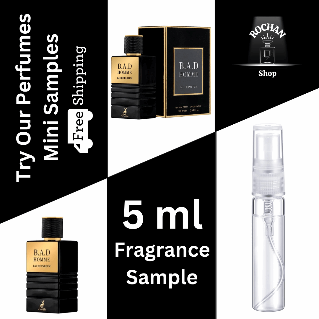 B.A.D Homme By Maison Alhambra Eau De Parfum Spray 5 ml Sample (Men) - Rochan Shop