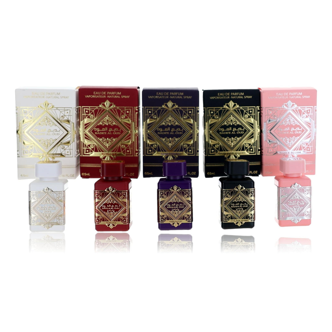 Bade'e Al Oud Collection By Lattafa, 5 Piece Gift Set For Unisex - Rochan Shop