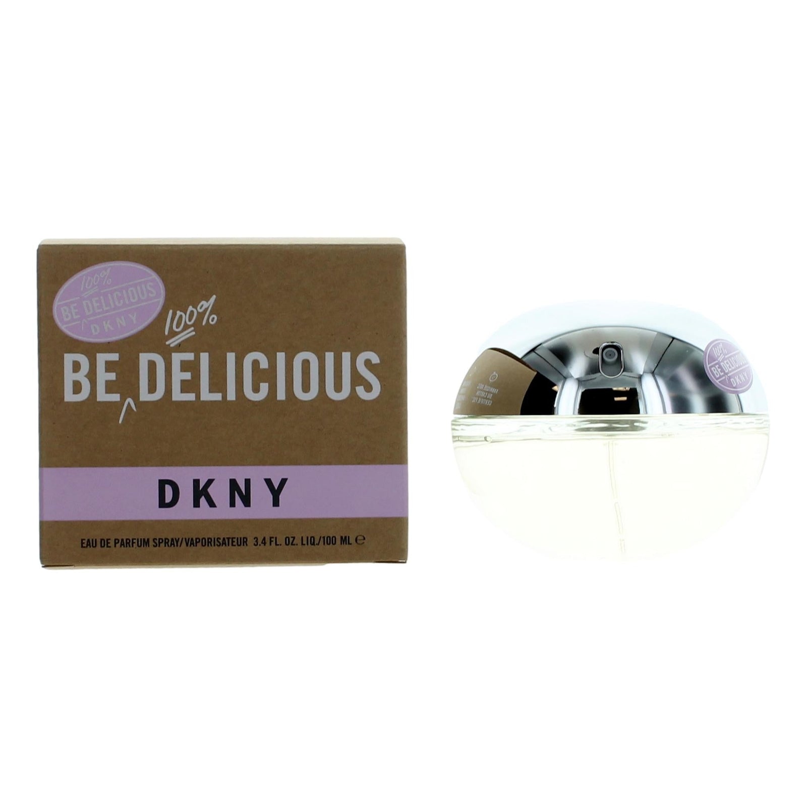 Be 100 Pct Delicious Dkny By Donna Karan, 3.4 Oz Edp Spray For Women - Rochan Shop