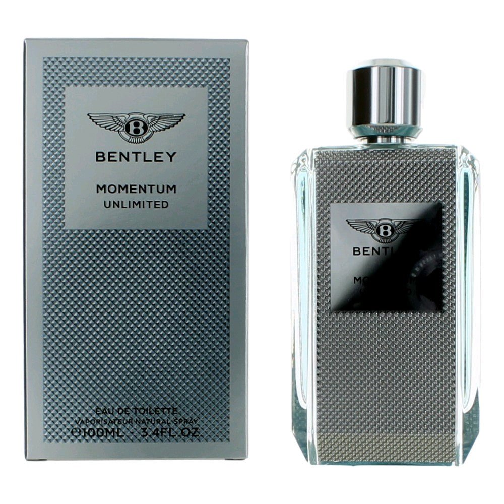 Bentley Momentum Unlimited By Bentley, 3.4 Oz Edt Spray For Men - Rochan Shop