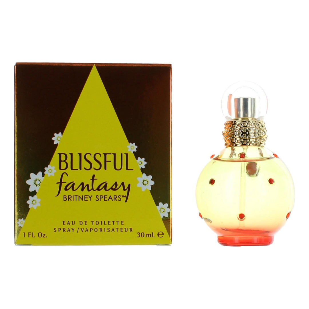 Blissful Fantasy By Britney Spears, 1 Oz Edt Spray For Women - Rochan Shop