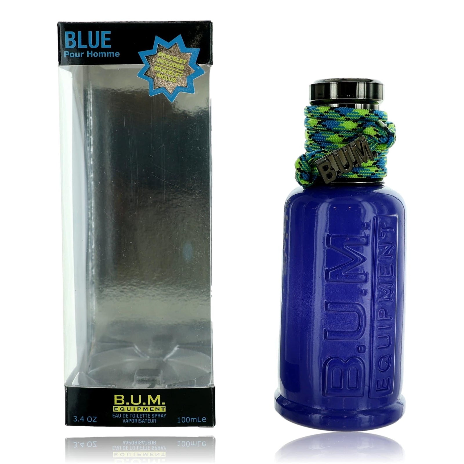 Blue By B.U.M. Equipment, 3.4 Oz Edt Spray For Men - Rochan Shop