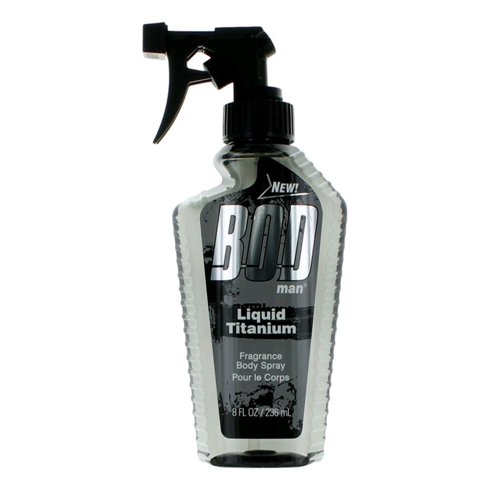 Bod Man Liquid Titanium By Parfums De Coeur, 8oz Frgrance Body Spray Men - Rochan Shop