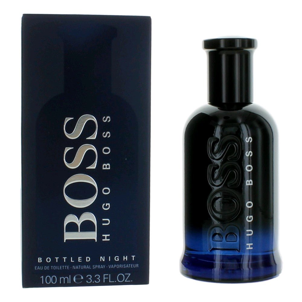 Boss Bottled Night By Hugo Boss, 3.3 Oz Edt Spray For Men - Rochan Shop
